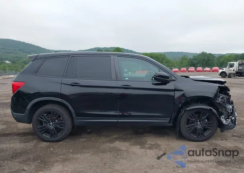 2020 Honda Passport Awd Sport from USA, damaged, VIN 5FNYF8H25LB012768